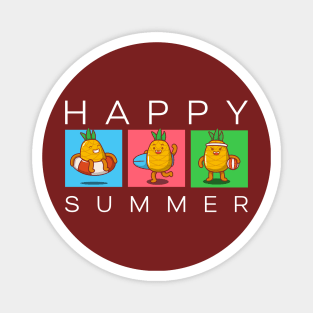 pineapple summer Magnet